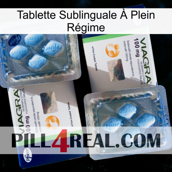 Tablette Sublinguale À Plein Régime viagra5